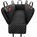 YVDKL pet dog car seat cover, 100% waterproof, hammock style design, 600D high-strength scratch resistant anti slip durable soft backrest, suitable for cars and SUVs