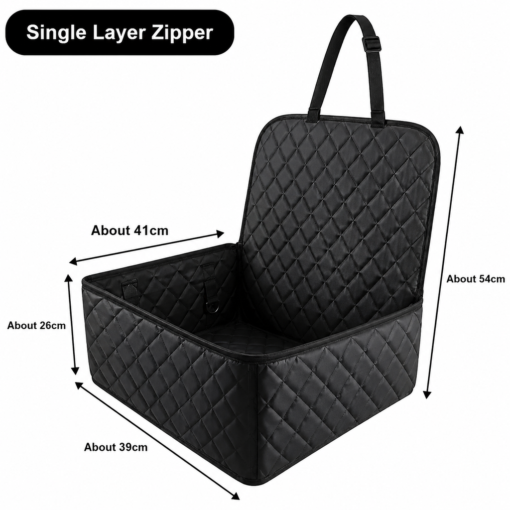 Waterproof Scratch Resistant Dog Car Seat Cover Hammock Protector Pet Travel Rear Seat Bench Auto Accessories Dog Accessories