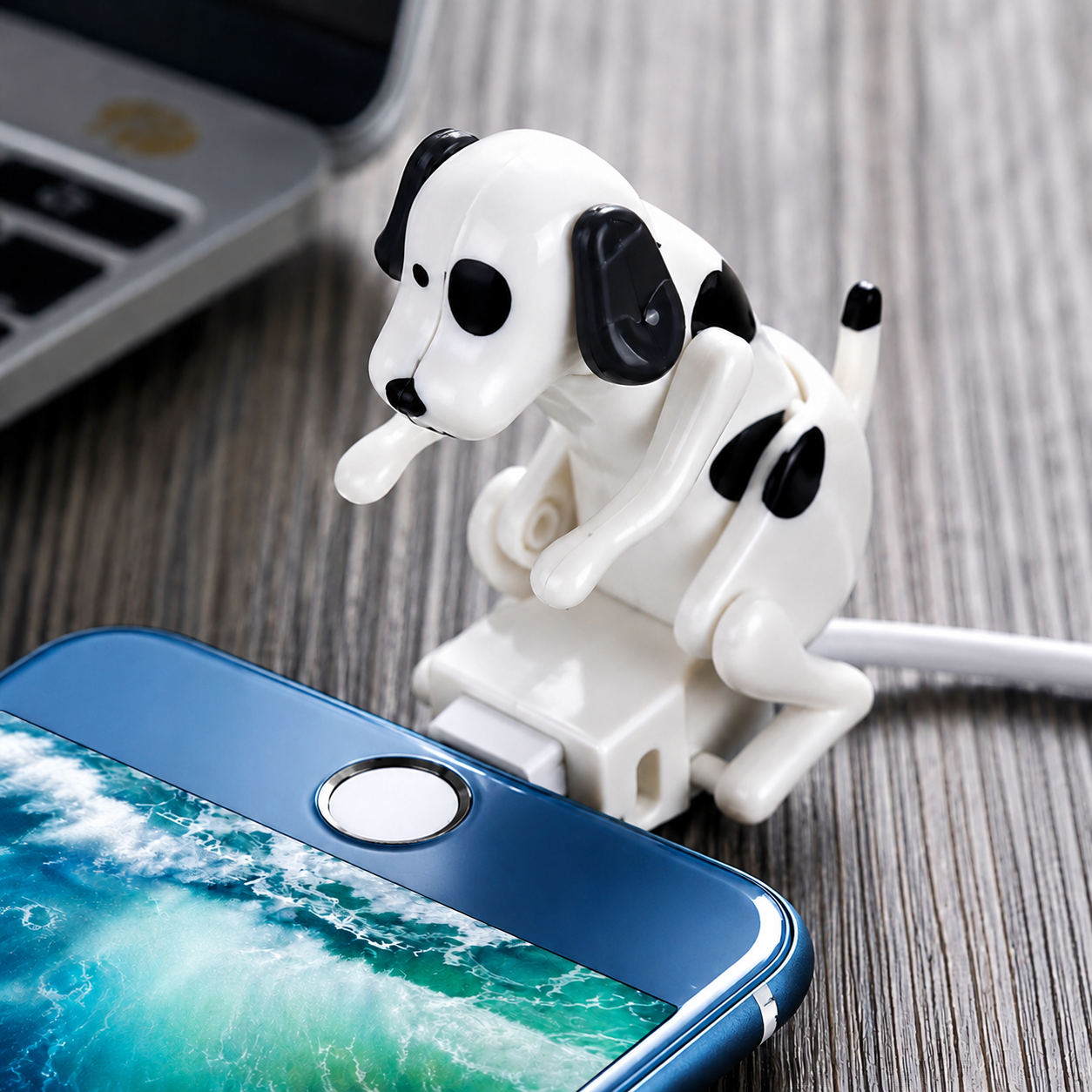Cute Funny Dog Charging Cable
